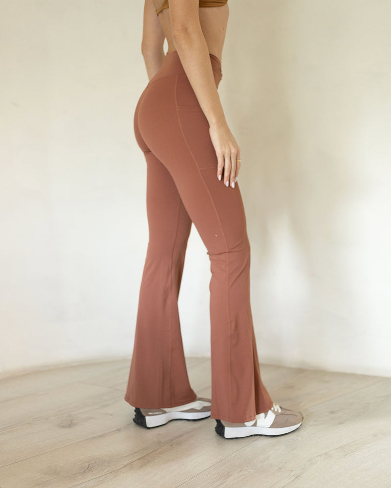 Cinnamon Flare Leggings